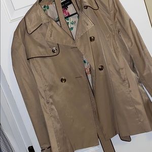 Size XL Tan peacoat